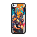 Charizard Inferno on Canvas iPhone SE 3rd Gen 2022 Case