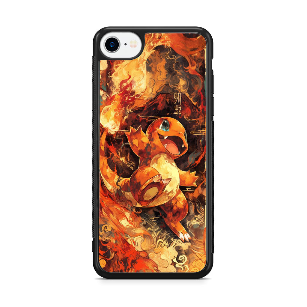 Charmander Ember Dance iPhone SE 3rd Gen 2022 Case