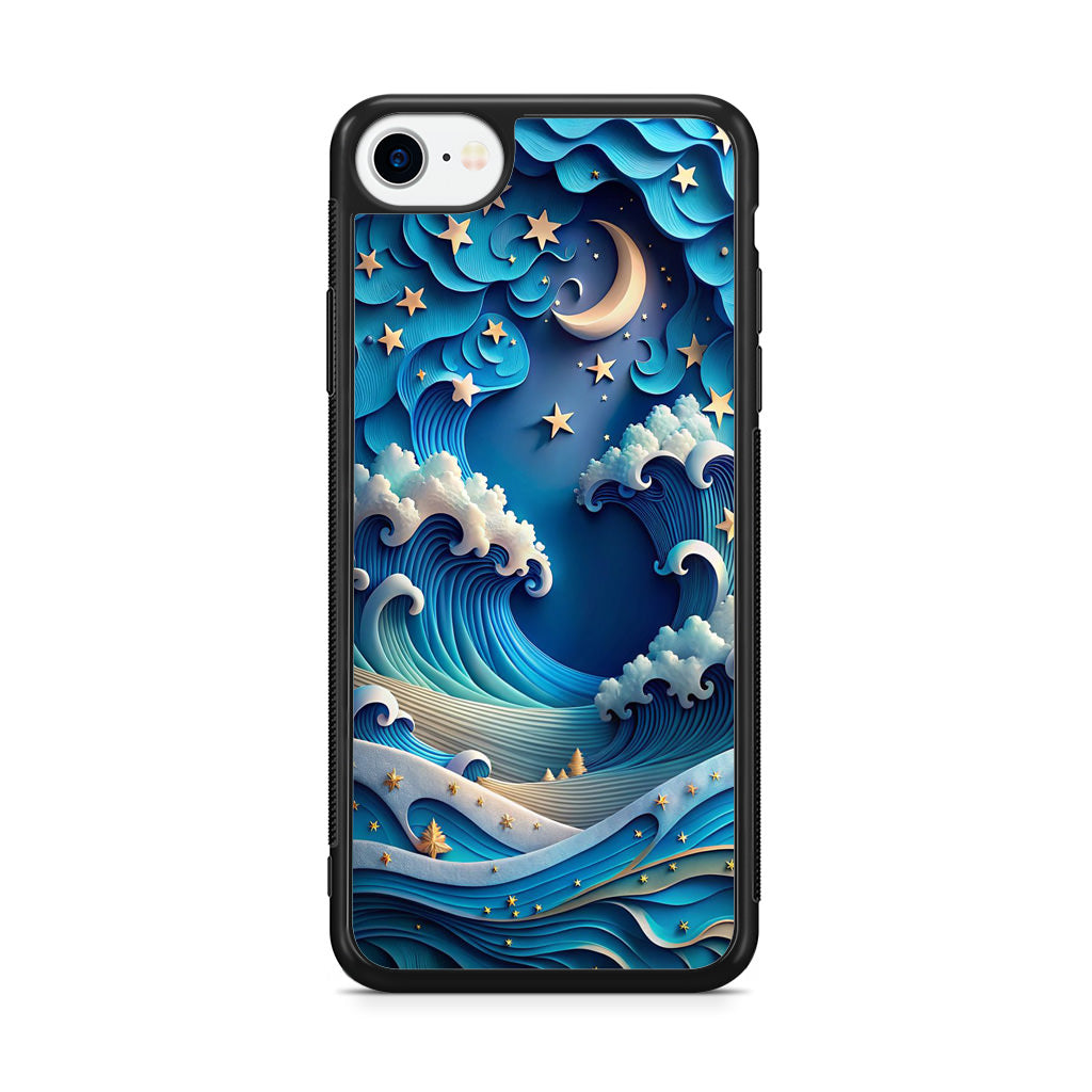Dreamtide Where Stars Kiss the Sea iPhone SE 3rd Gen 2022 Case