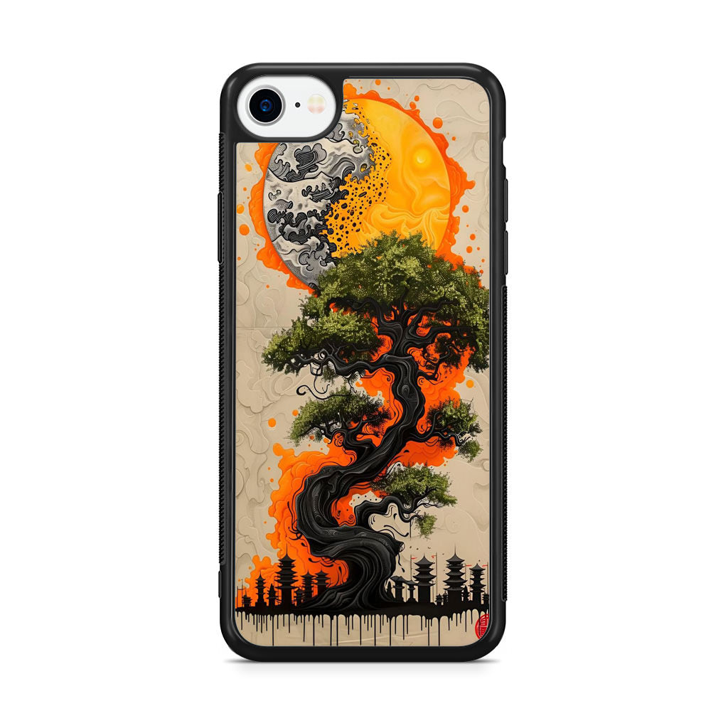 Eclipse of the Eternal Bonsai iPhone SE 3rd Gen 2022 Case