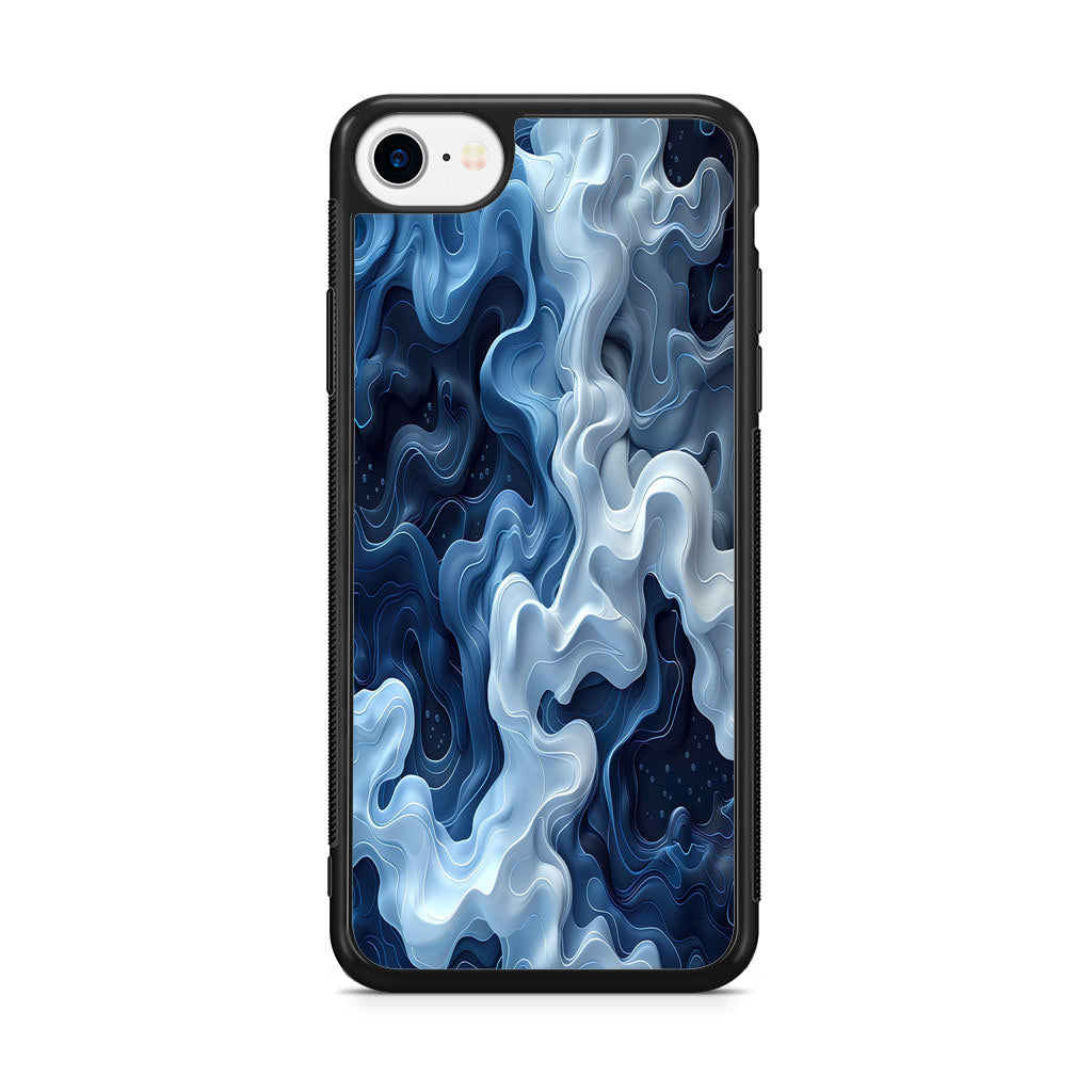 Frozen Waves iPhone SE 3rd Gen 2022 Case