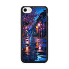 Midnight Sakura Glow iPhone SE 3rd Gen 2022 Case
