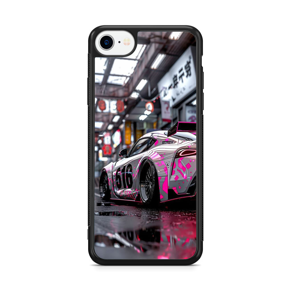 Neon Apex Drift Dreams iPhone SE 3rd Gen 2022 Case