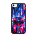 Neon Midnight Drift Tokyo Rain iPhone SE 3rd Gen 2022 Case