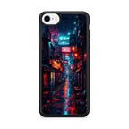 Neon Veins Of The Cyber City iPhone SE 3rd Gen 2022 Case