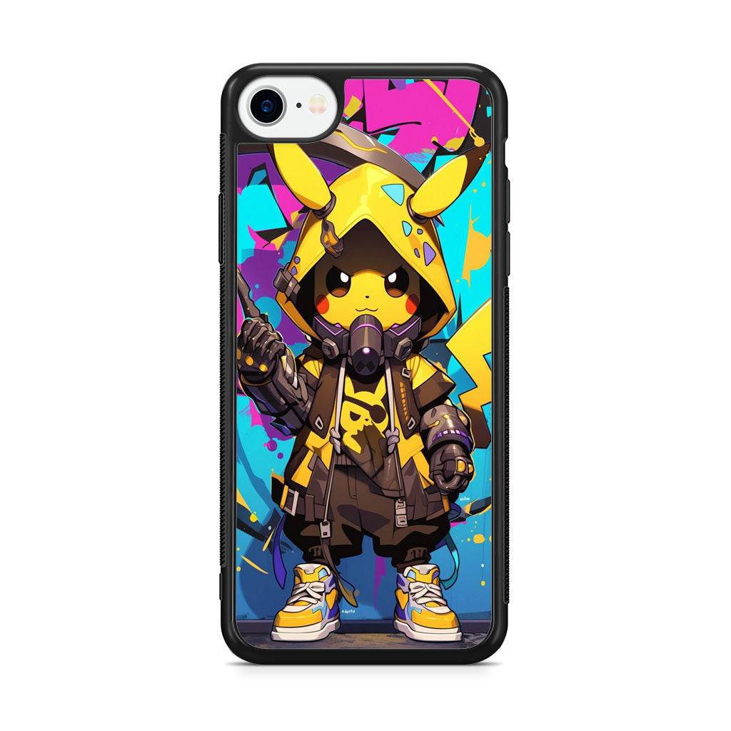 Pikachu Street Shock Assassin iPhone SE 3rd Gen 2022 Case