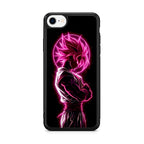 Pink Radiant Saiyan iPhone SE 3rd Gen 2022 Case