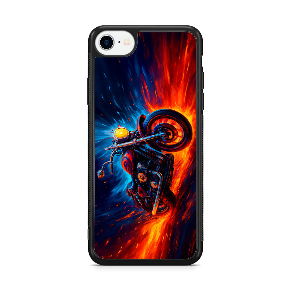 Ride Through Fire and Ice iPhone SE 3rd Gen 2022 Case
