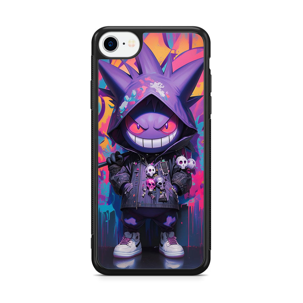 Shadow Drip Gengar Goes Street iPhone SE 3rd Gen 2022 Case