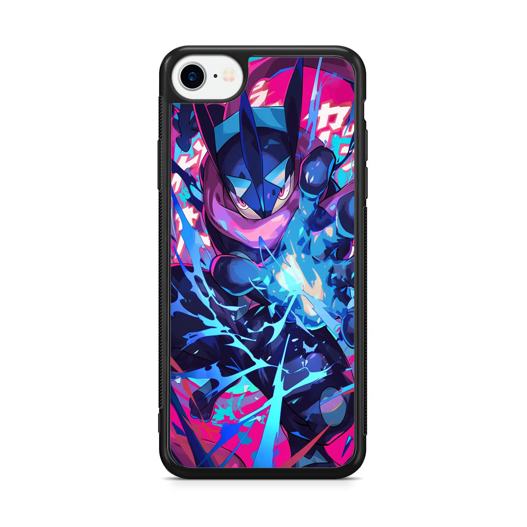 Shadow Surge Greninja Unleashed iPhone SE 3rd Gen 2022 Case