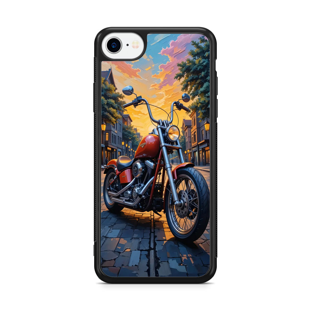 Sunset Thunder Ride Into the Glow iPhone SE 3rd Gen 2022 Case