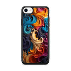 The Dance of Abstract Waves iPhone SE 3rd Gen 2022 Case