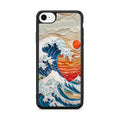 The Great Wave Off Paper Art iPhone SE 3rd Gen 2022 Case