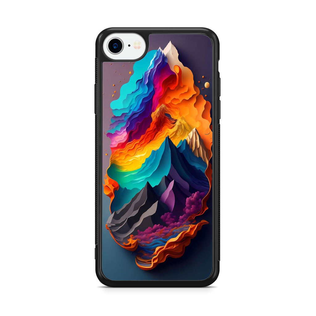 The Spectrum of Peaks iPhone SE 3rd Gen 2022 Case