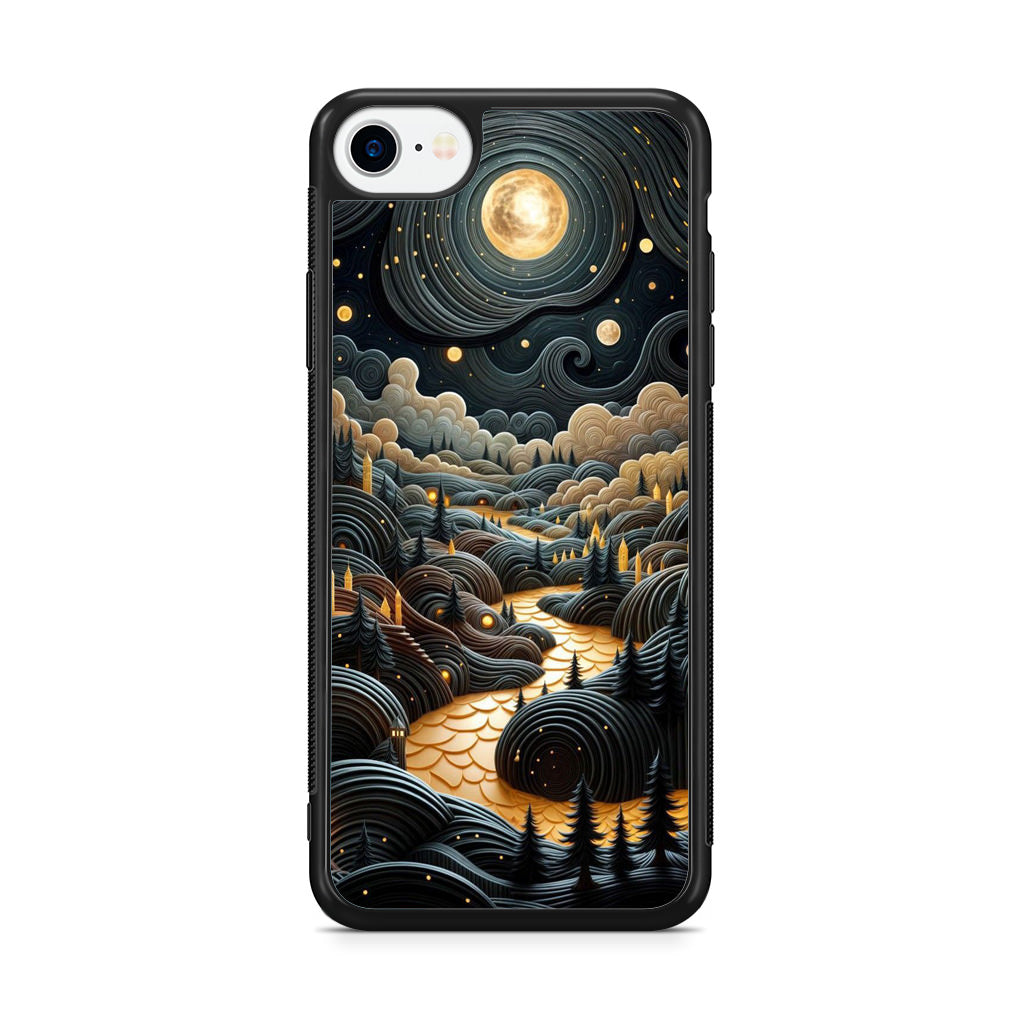 Whispers of the Lunar Valley iPhone SE 3rd Gen 2022 Case