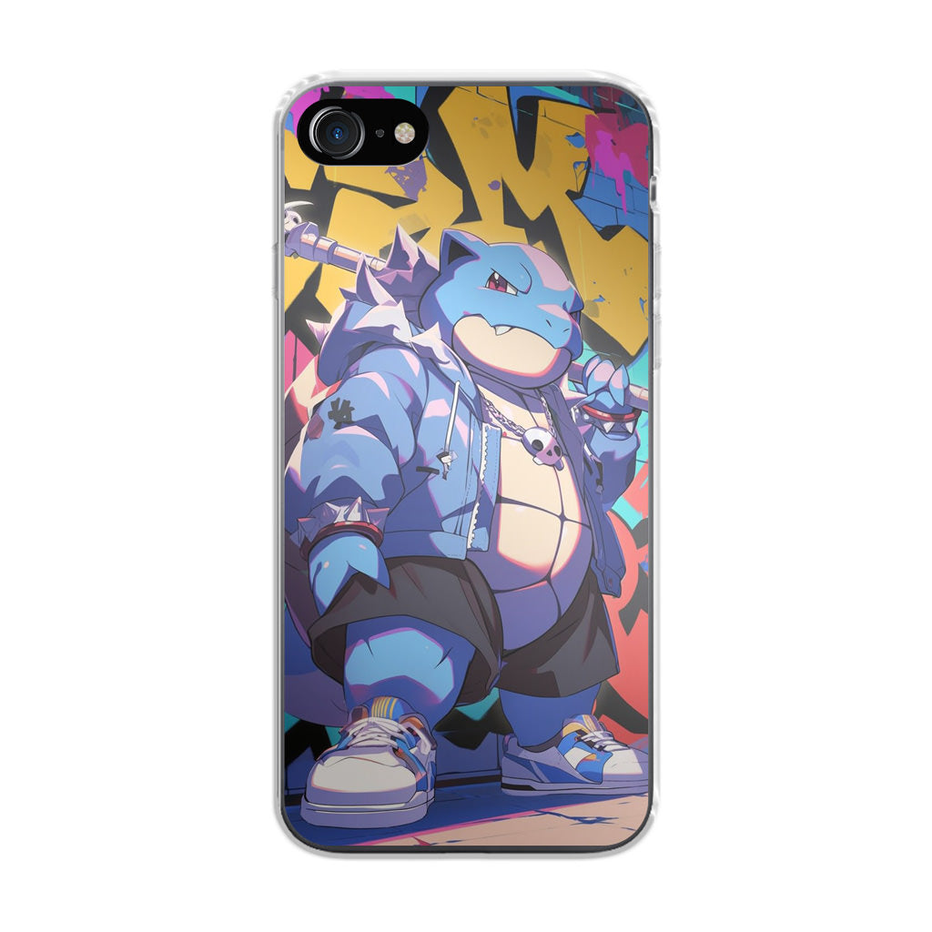 Blastoise Breaks The Block iPhone SE 3rd Gen 2022 Case