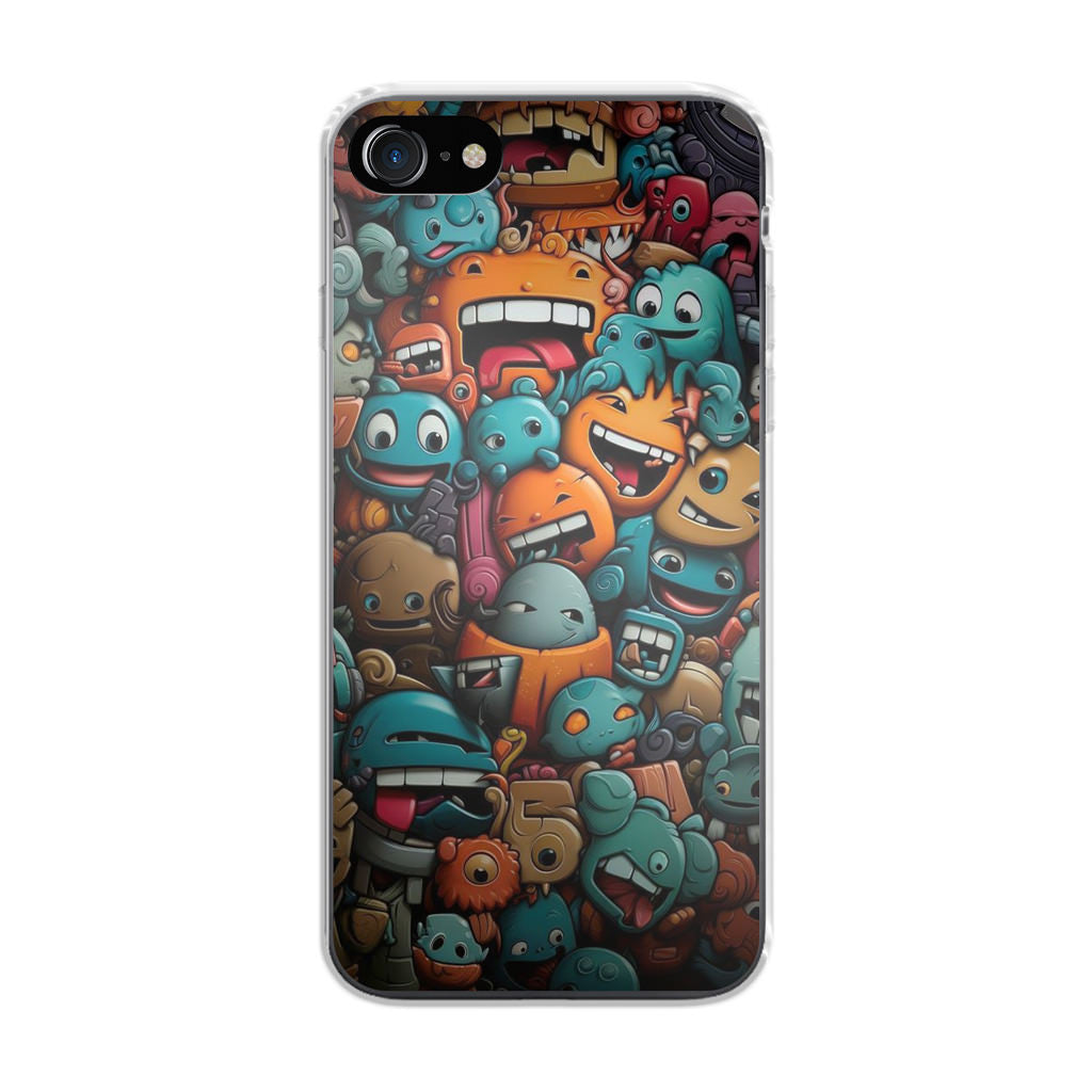 Chaos Chuckles Invasion iPhone SE 3rd Gen 2022 Case