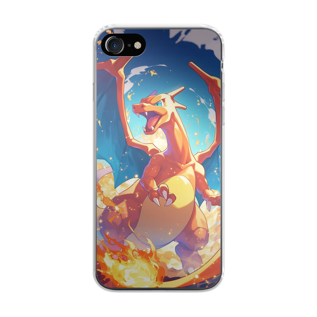 Charizard Crimson Storm iPhone SE 3rd Gen 2022 Case