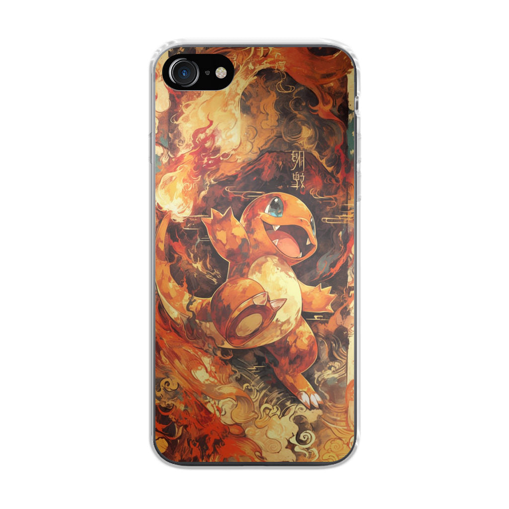 Charmander Ember Dance iPhone SE 3rd Gen 2022 Case