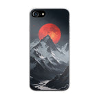 Crimson Eclipse The Mountain iPhone SE 3rd Gen 2022 Case