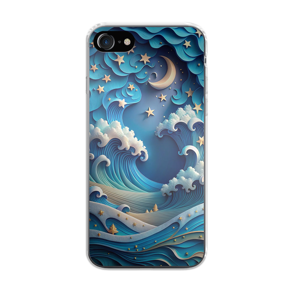 Dreamtide Where Stars Kiss the Sea iPhone SE 3rd Gen 2022 Case
