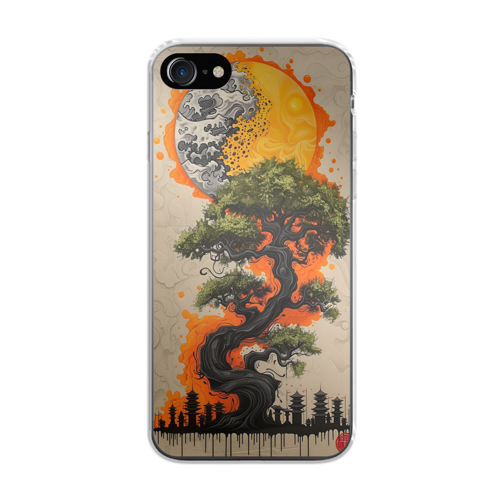 Eclipse of the Eternal Bonsai iPhone SE 3rd Gen 2022 Case