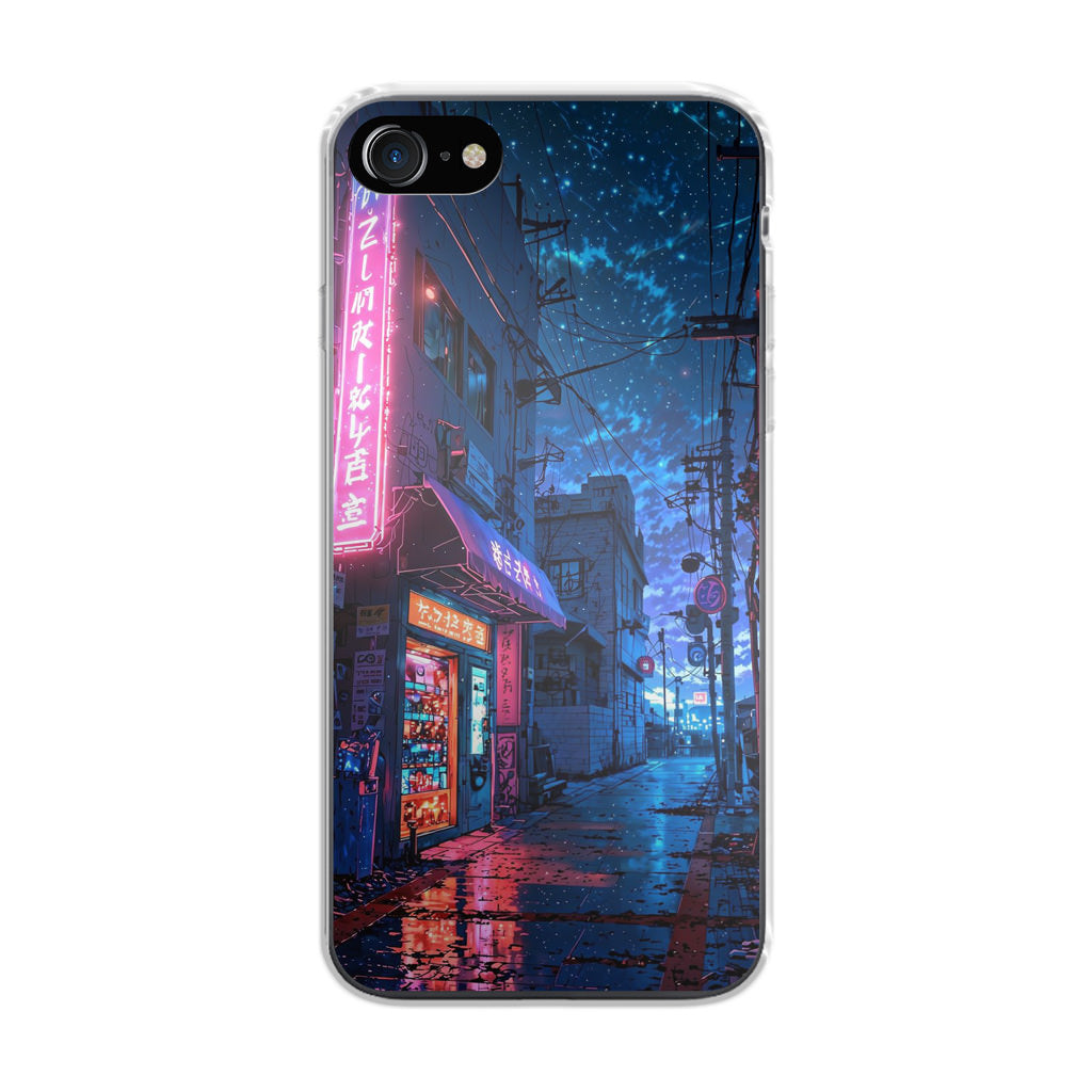 Japan Neon Reverie iPhone SE 3rd Gen 2022 Case
