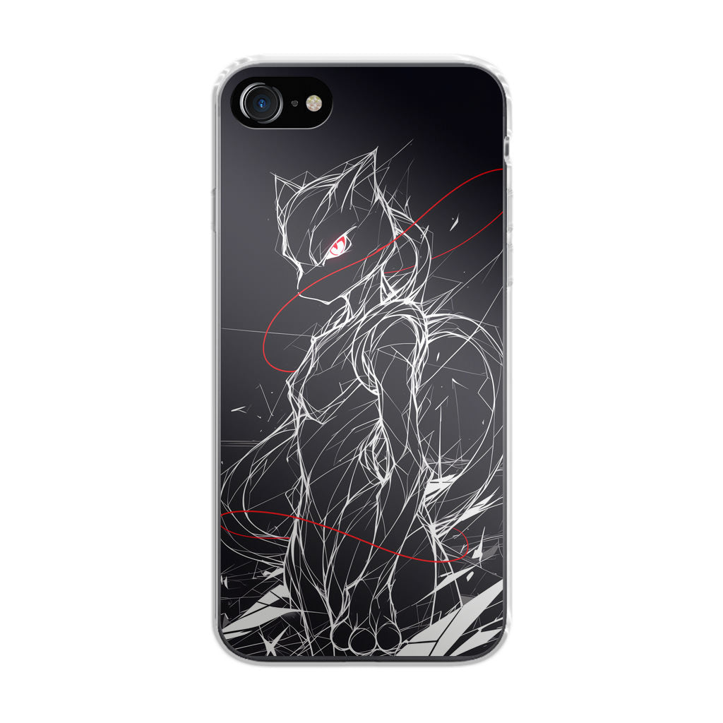 Mewtwo Silent Anomaly iPhone SE 3rd Gen 2022 Case