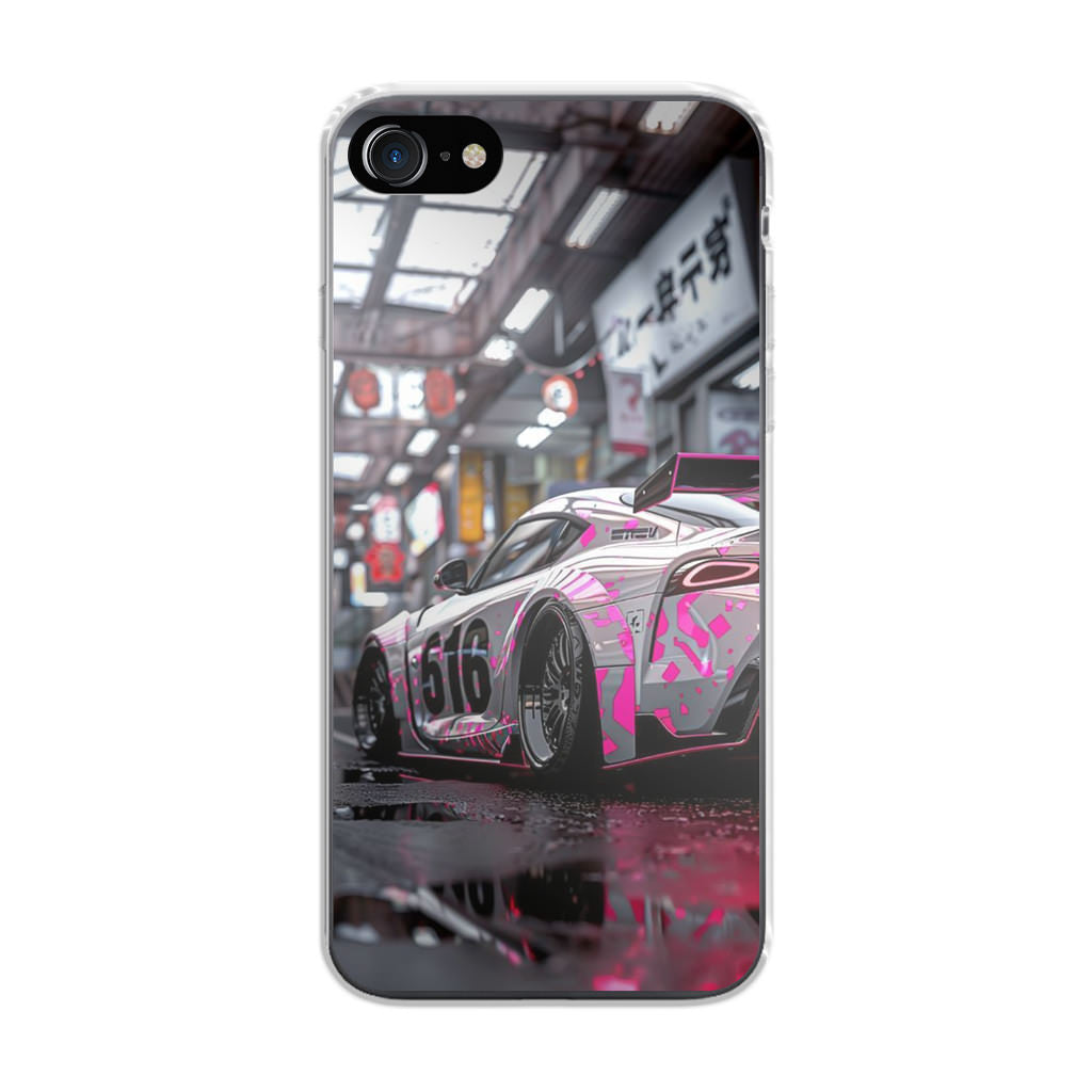 Neon Apex Drift Dreams iPhone SE 3rd Gen 2022 Case