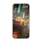 Night Drift Thunder Neon Streets iPhone SE 3rd Gen 2022 Case