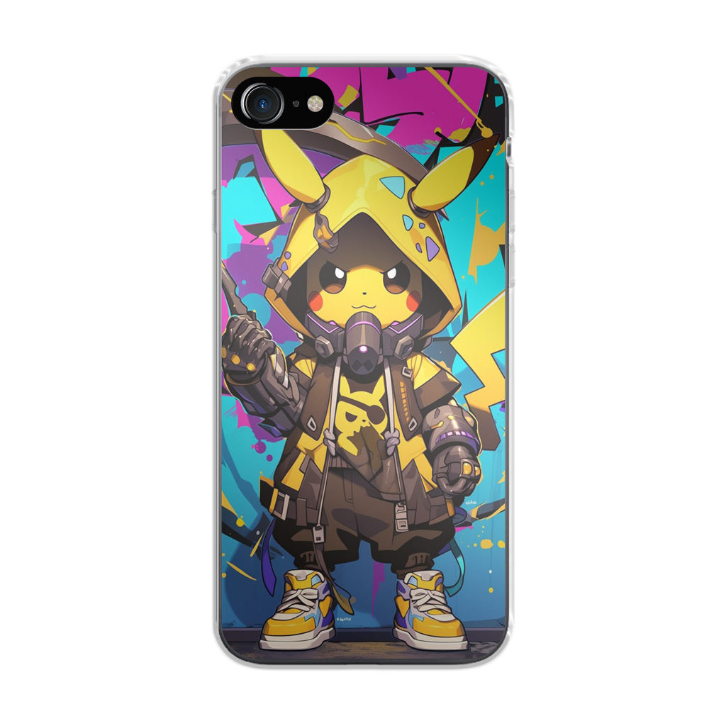 Pikachu Street Shock Assassin iPhone SE 3rd Gen 2022 Case