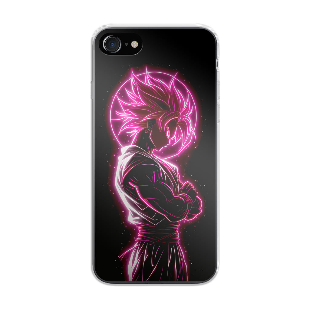 Pink Radiant Saiyan iPhone SE 3rd Gen 2022 Case