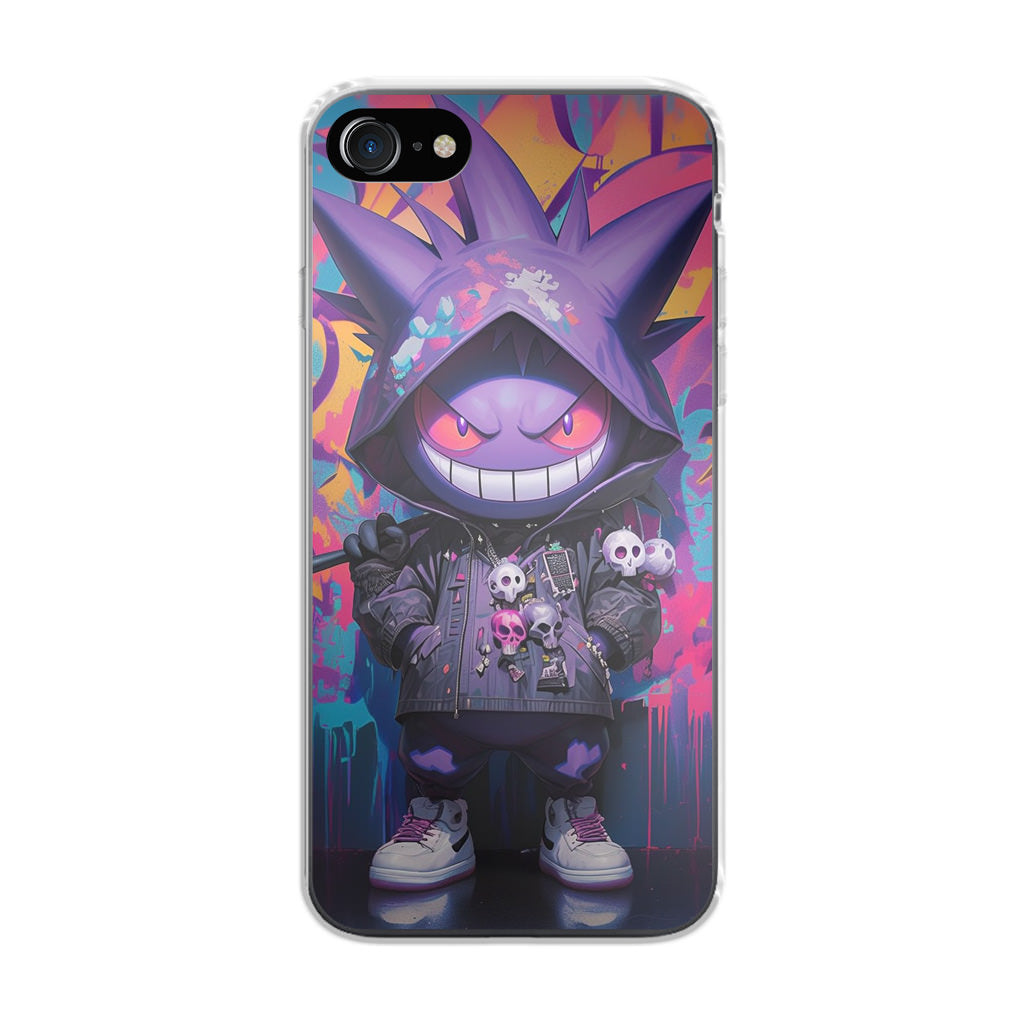 Shadow Drip Gengar Goes Street iPhone SE 3rd Gen 2022 Case