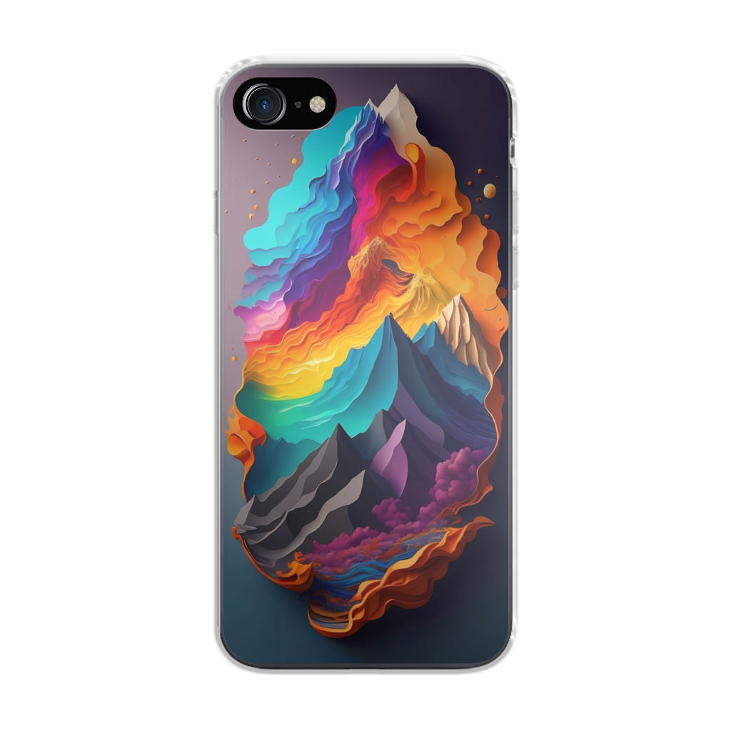 The Spectrum of Peaks iPhone SE 3rd Gen 2022 Case