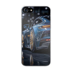 Velvet Thunder Elegance on Wheels iPhone SE 3rd Gen 2022 Case