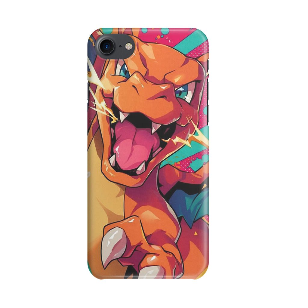 Blazing Fury Charizard iPhone SE 3rd Gen 2022 Case