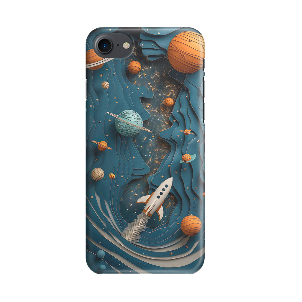 Cardboard Cosmos iPhone SE 3rd Gen 2022 Case