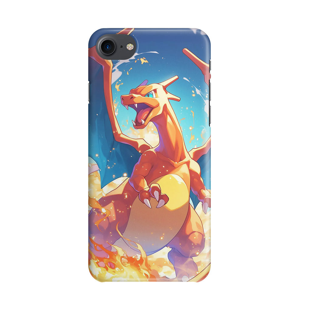 Charizard Crimson Storm iPhone SE 3rd Gen 2022 Case