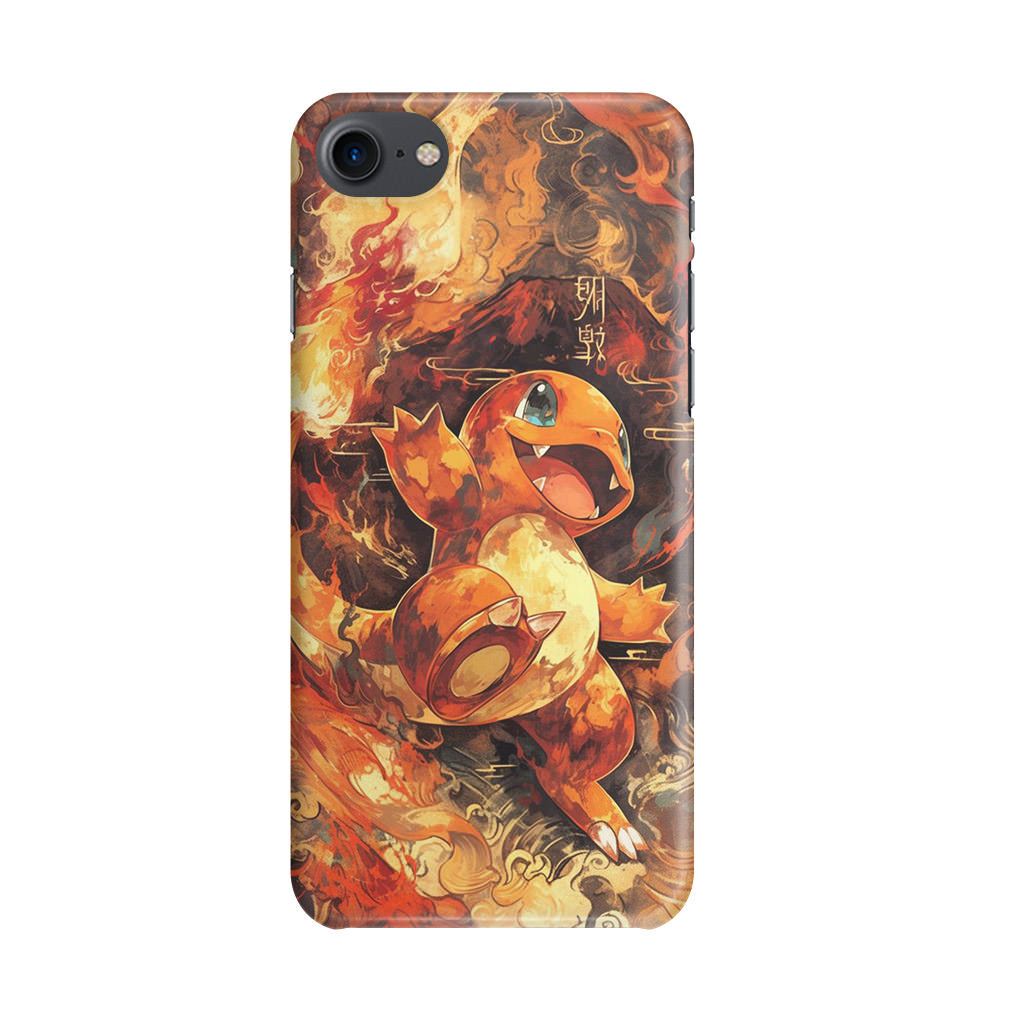 Charmander Ember Dance iPhone SE 3rd Gen 2022 Case