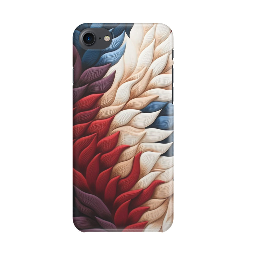 Colorful Feathers Art iPhone SE 3rd Gen 2022 Case