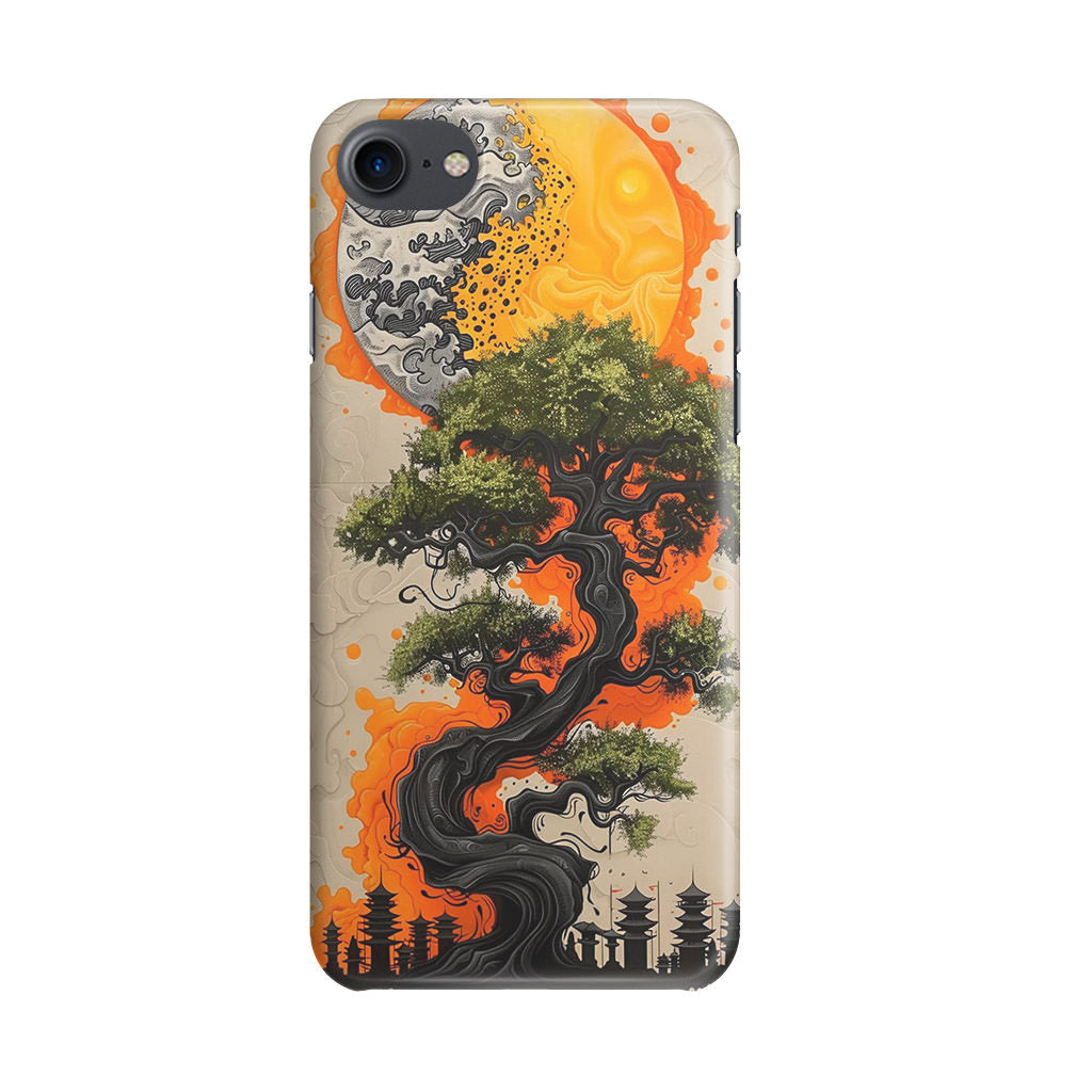 Eclipse of the Eternal Bonsai iPhone SE 3rd Gen 2022 Case