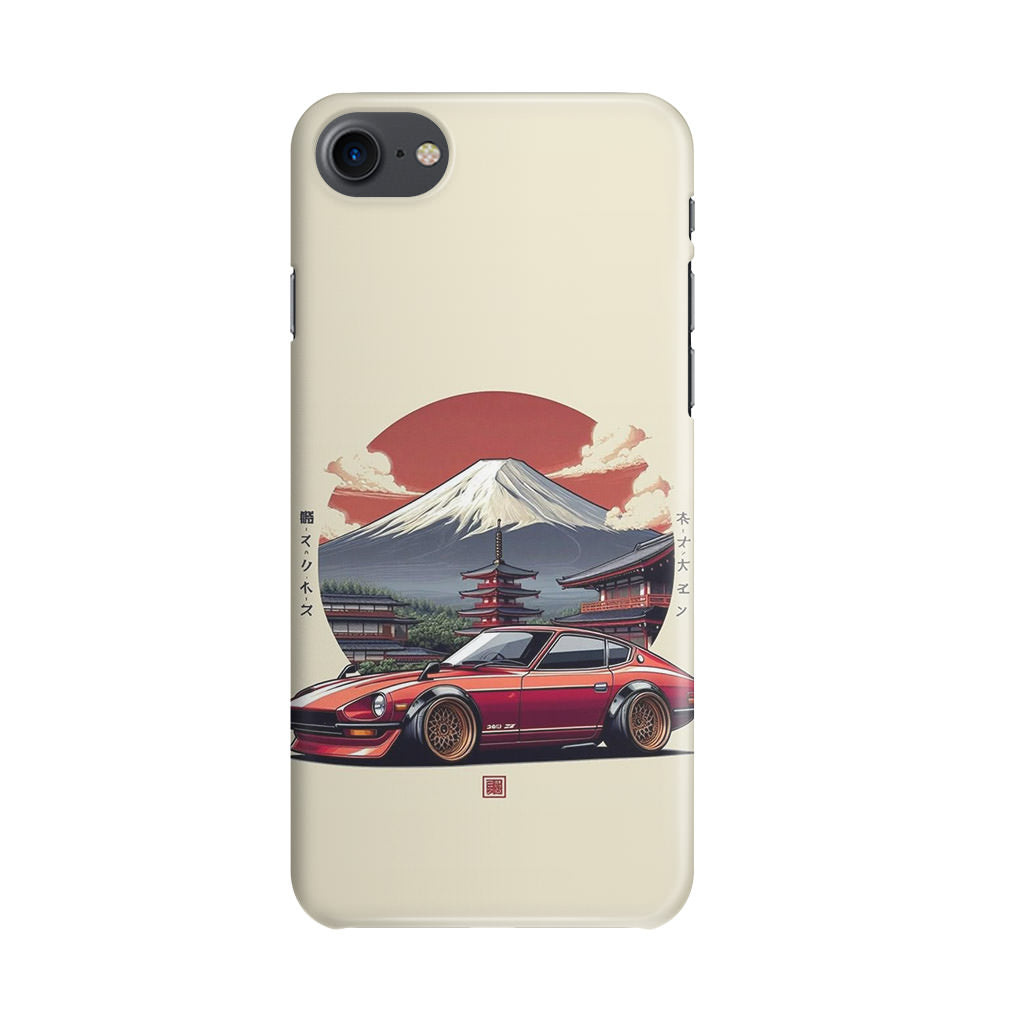 Fuji Fastback Racing the Rising Sun iPhone SE 3rd Gen 2022 Case