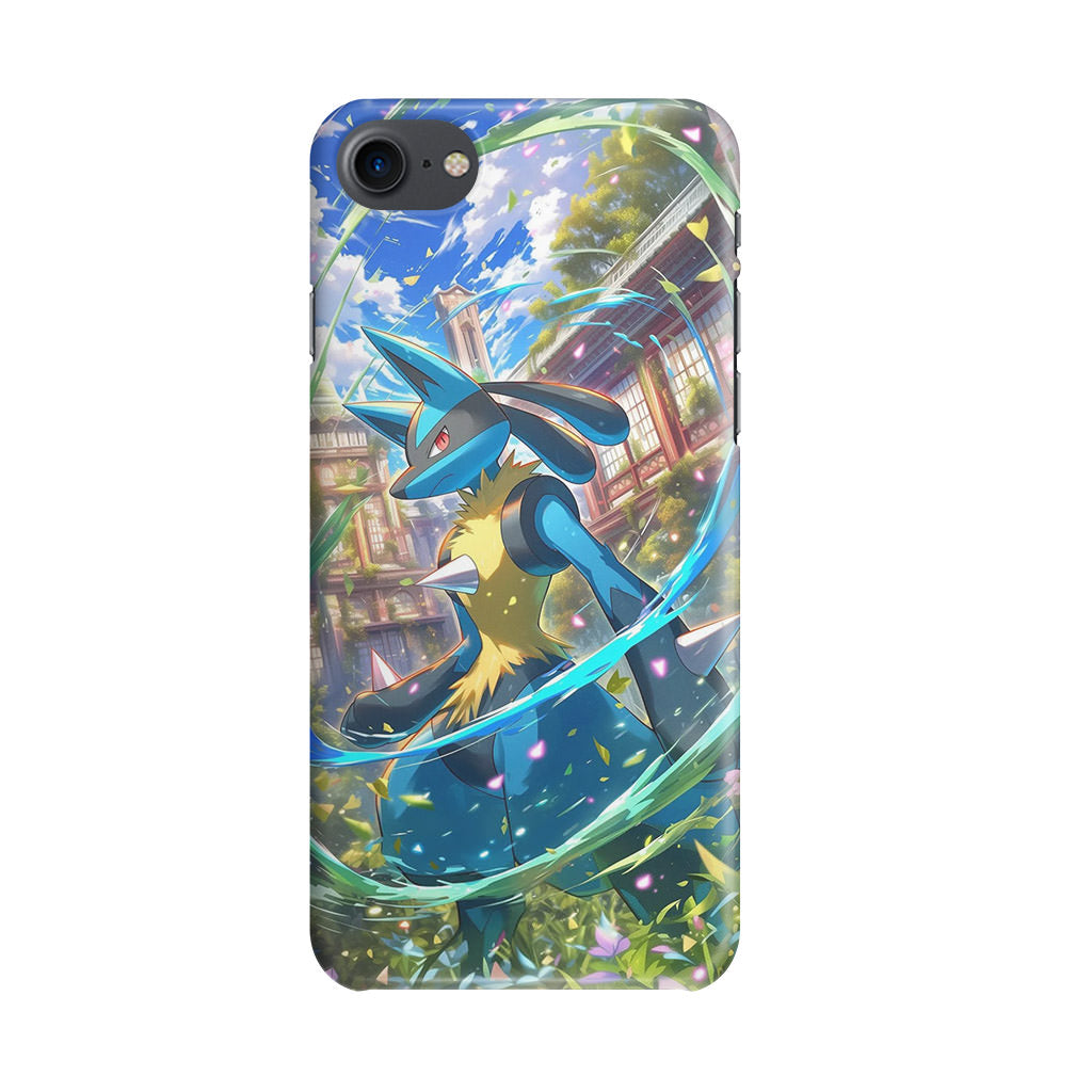 Lucario Precognitive Aura iPhone SE 3rd Gen 2022 Case