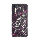 Mewtwo Cosmic Energy iPhone SE 3rd Gen 2022 Case