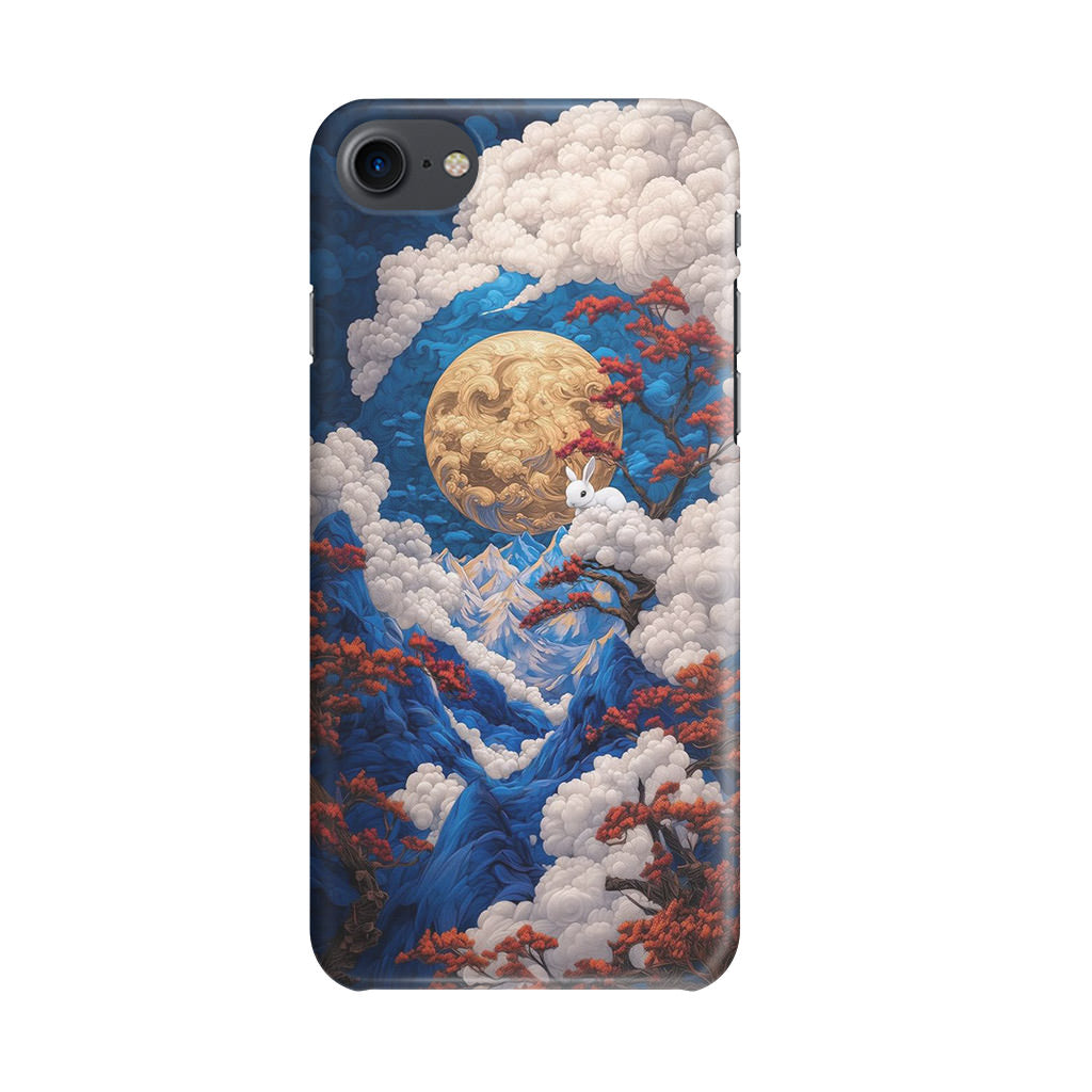 Moonlight Whispers Celestial Peaks iPhone SE 3rd Gen 2022 Case