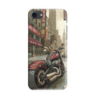Motorcycle In Tokyo Streets iPhone SE 3rd Gen 2022 Case