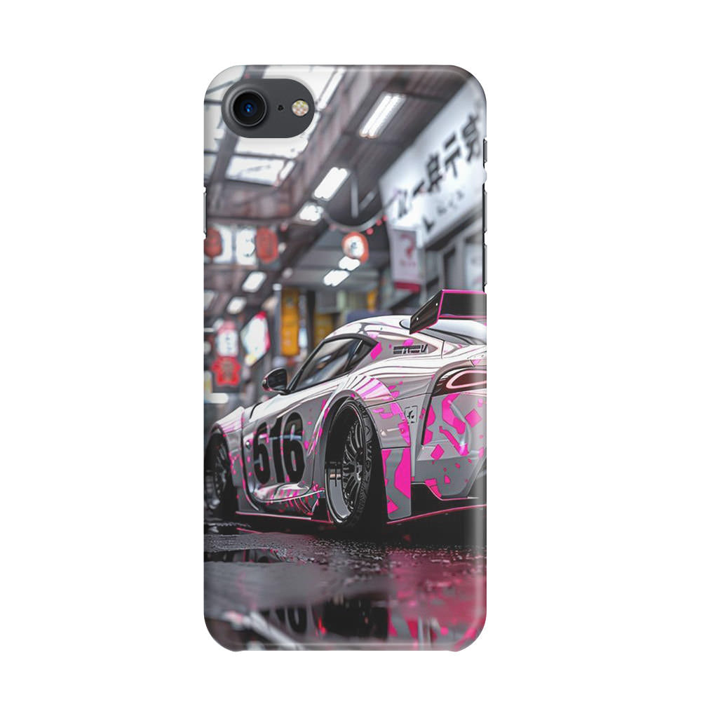 Neon Apex Drift Dreams iPhone SE 3rd Gen 2022 Case