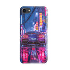 Neon Midnight Drift Tokyo Rain iPhone SE 3rd Gen 2022 Case