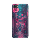 Neon Veins of the Night Market iPhone SE 3rd Gen 2022 Case