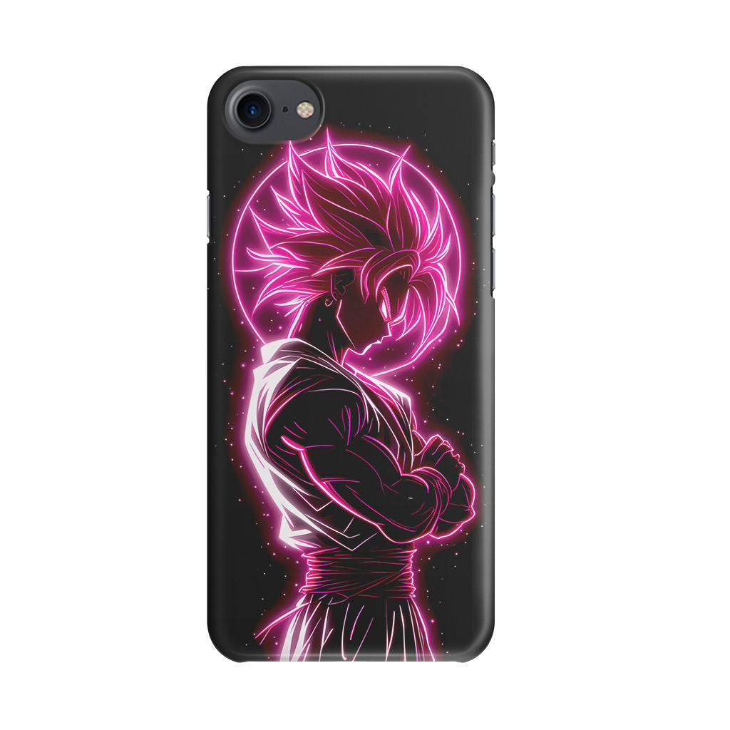Pink Radiant Saiyan iPhone SE 3rd Gen 2022 Case